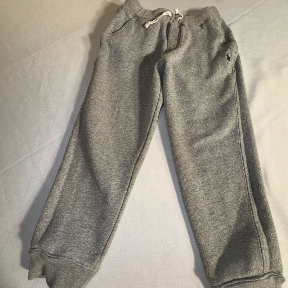 Gray Kids Sweatpants